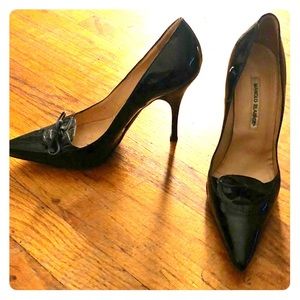 Manolo Blahnik Patent Leather Stiletto Heels